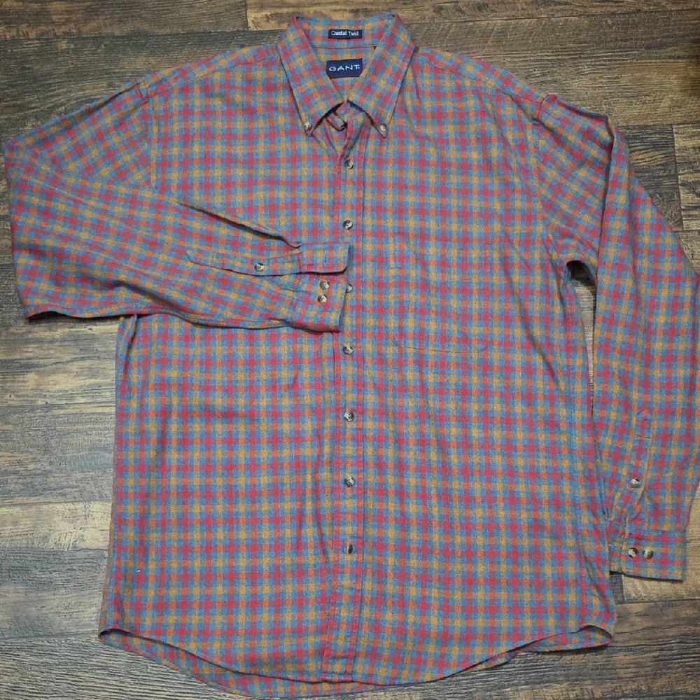 Gant Men's Multicolor Plaid Shirt
